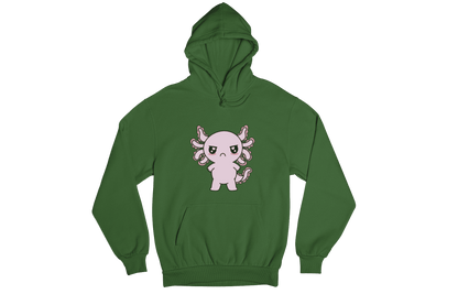 Hoodie Axolotzin Enojado Ajolote Unisex