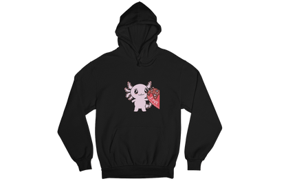 Hoodie Axolotzin Love You Ajolote Unisex