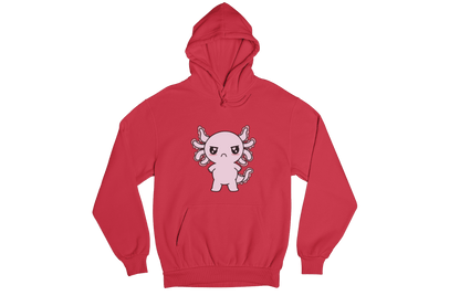 Hoodie Axolotzin Enojado Ajolote Unisex