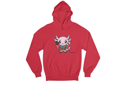 Hoodie Axolotzin Reportero Ajolote Unisex