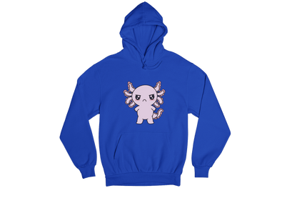 Hoodie Axolotzin Enojado Ajolote Unisex