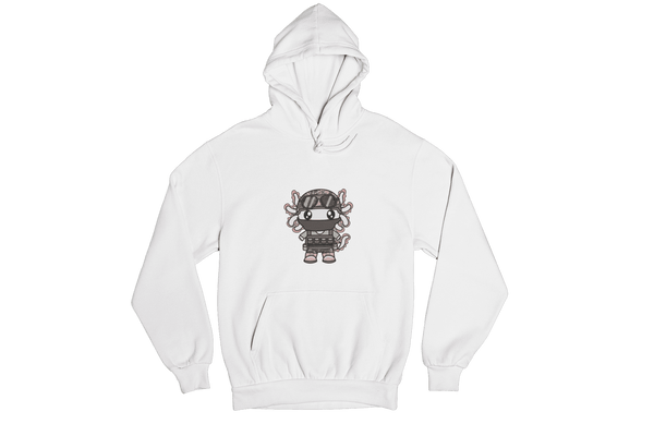 Hoodie Axolotzin Militar Ajolote Unisex