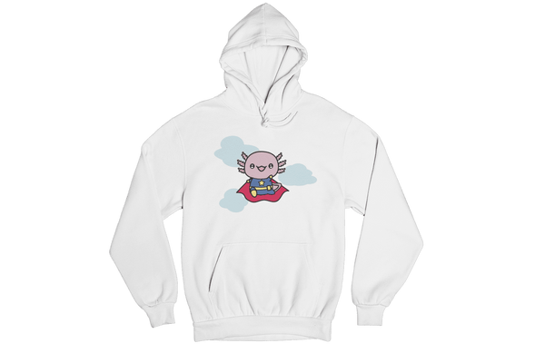 Hoodie Ajolote Super Heroe Xo The Monster Unisex