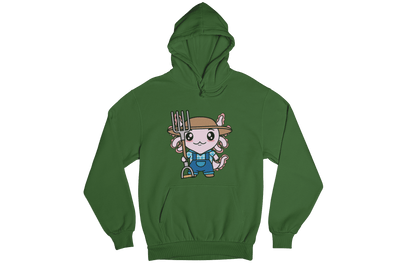Hoodie Axolotzin Granjero Ajolote Unisex