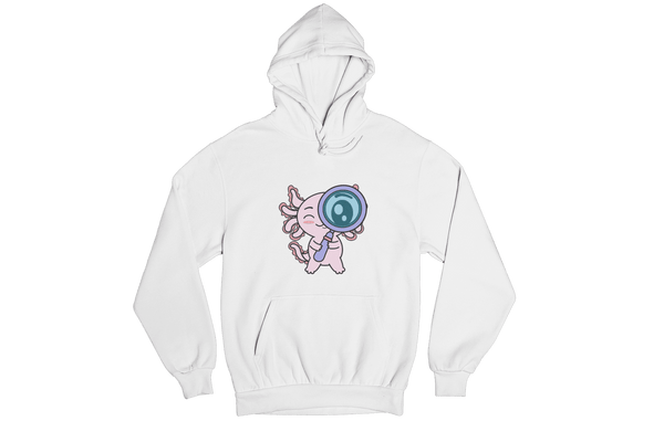 Hoodie Axolotzin Curioso Ajolote Unisex