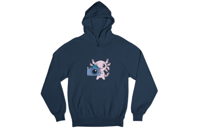 Hoodie Axolotzin Fotografo Ajolote Unisex