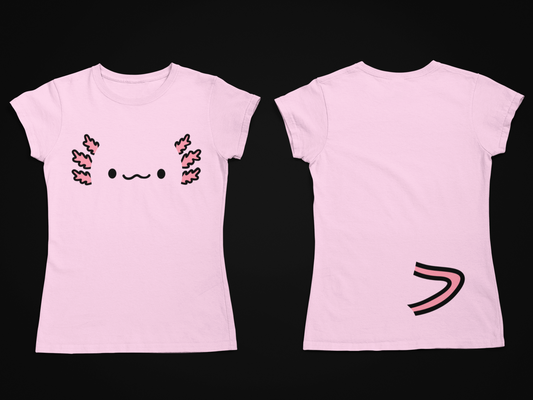 Playera Cara Ajolotito Adulto