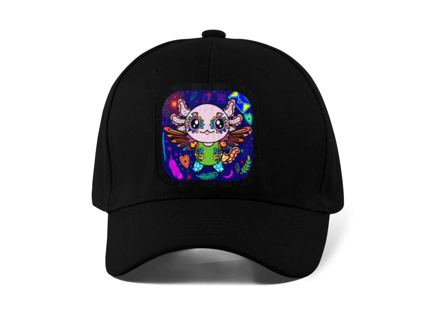 Gorra Curva Axolotzin Alebrije
