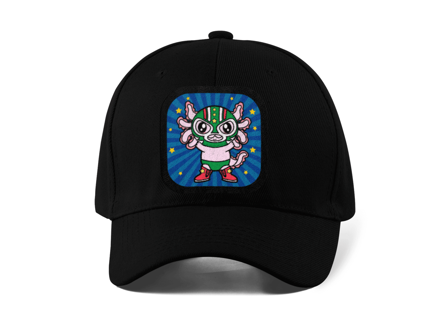 Gorra Unisex Curva Axolotzin Luchador