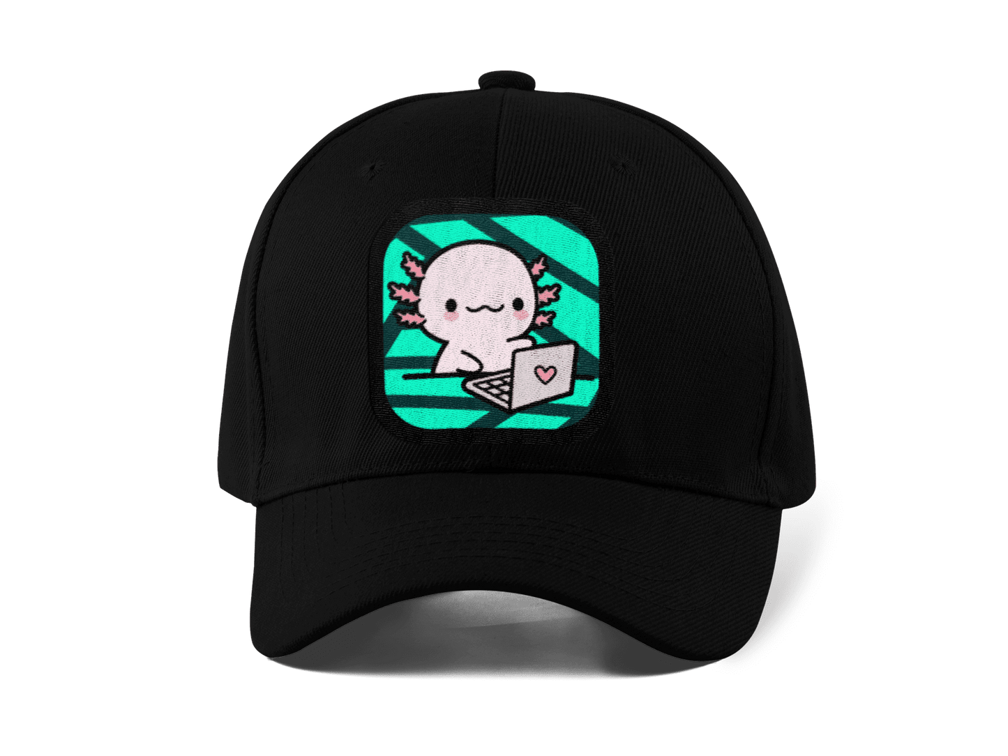 Gorra Unisex Curva Ajolote Trabajando Xo The Monster