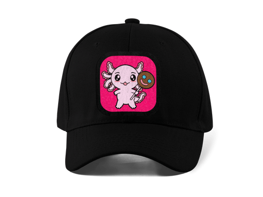 Gorra Unisex Curva Axolotzin Paleta Sonrisa