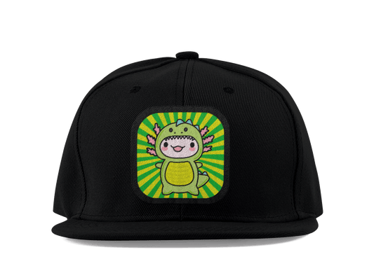 Gorra Unisex Plana Ajolote Dino Xo The Monster