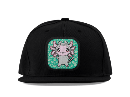 Gorra Unisex Plana Axolotzin Disfraz Gato