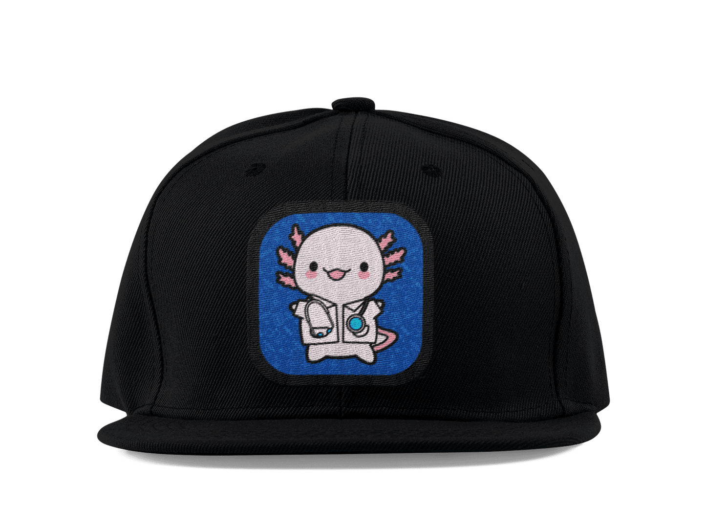 Gorra Unisex Plana Ajolote Doctor Xo The Monster