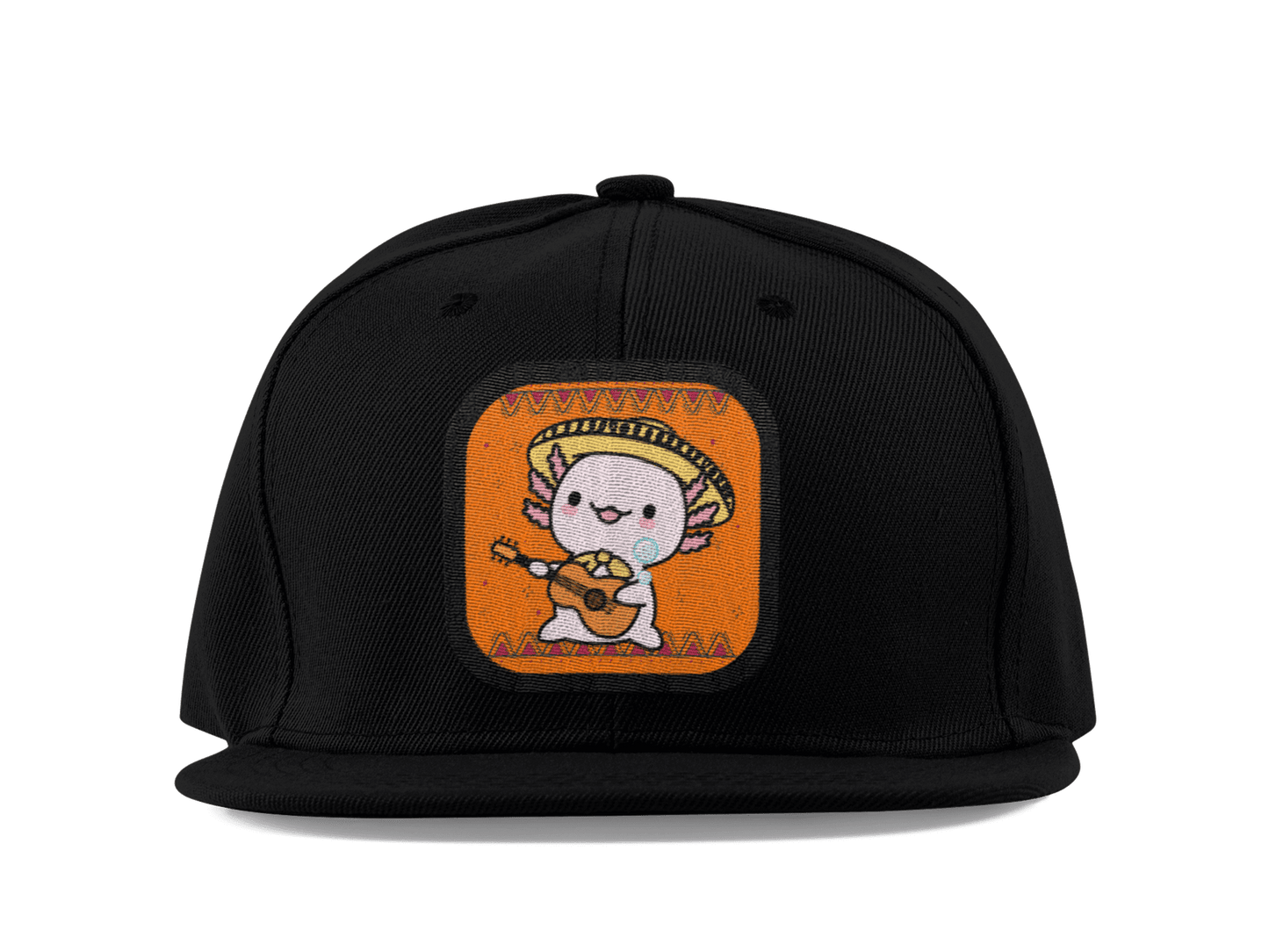 Gorra Unisex Plana Ajolote Mariachi Xo The Monster