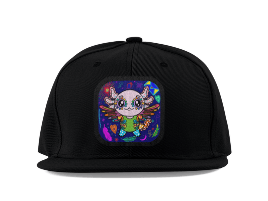 Gorra Plana Axolotzin Alebrije