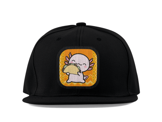 Gorra Unisex Plana Ajolote Taco Xo The Monster