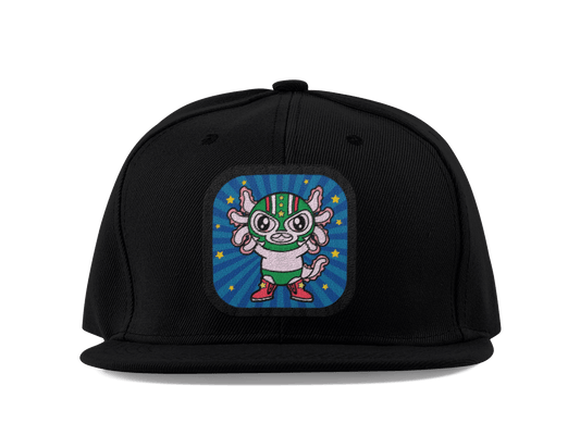 Gorra Unisex Plana Axolotzin Luchador