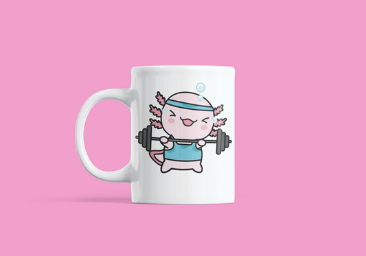 Taza Ajolote Fitness Xo The Monster