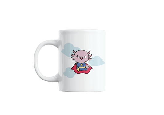Taza Ajolote Super Héroe Xo The Monster