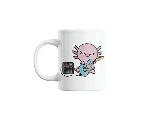 Taza Ajolote Tito Guitarrista Xo The Monster