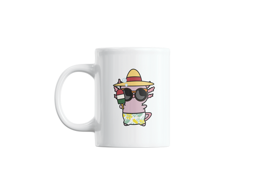 Taza Ajolote Playero Xo The Monster