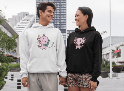 Hoodie Axolotzin Telefono Ajolote Unisex