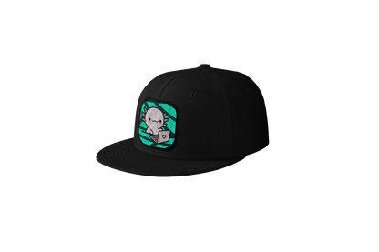 Gorra Unisex Plana Ajolote Trabajando Xo The Monster