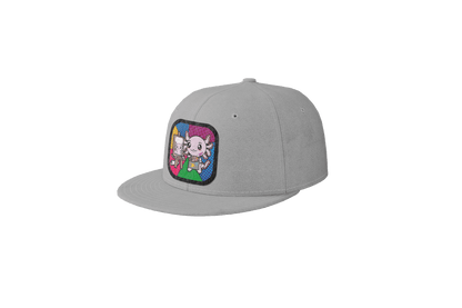 Gorra Unisex Plana Axolotzin Autoretrato