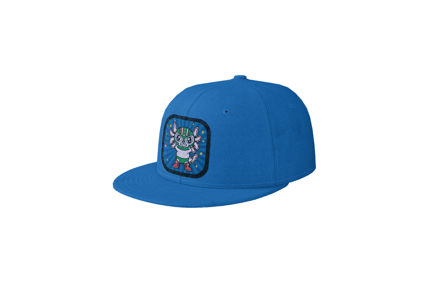 Gorra Unisex Plana Axolotzin Luchador