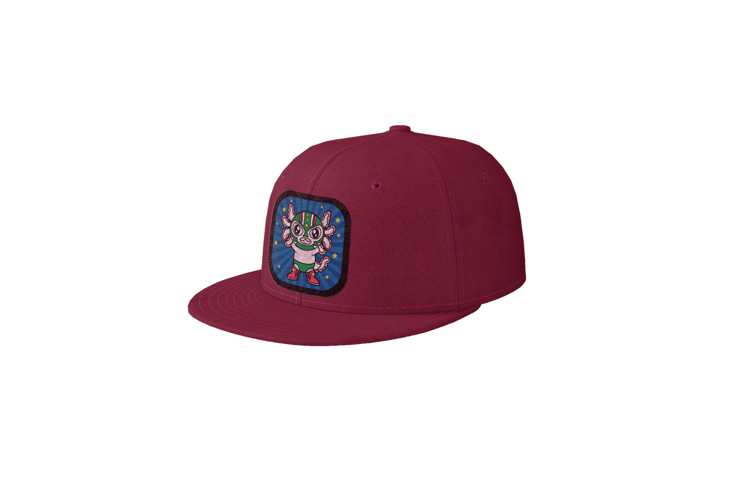 Gorra Unisex Plana Axolotzin Luchador