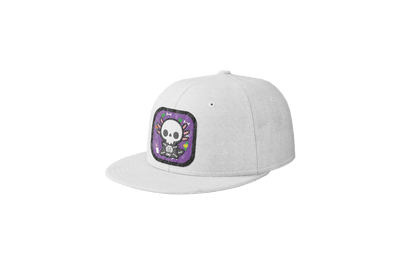 Gorra Unisex Plana Ajolote Esqueleto Xo The Monster
