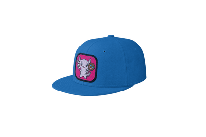 Gorra Unisex Plana Axolotzin Paleta Sonrisa