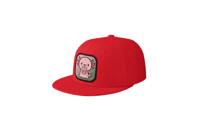 Gorra Unisex Plana Ajolote Bebiendo Xo The Monster