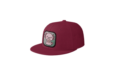 Gorra Unisex Plana Ajolote Bebiendo Xo The Monster