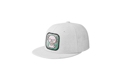 Gorra Unisex Plana Ajolote Bebiendo Xo The Monster