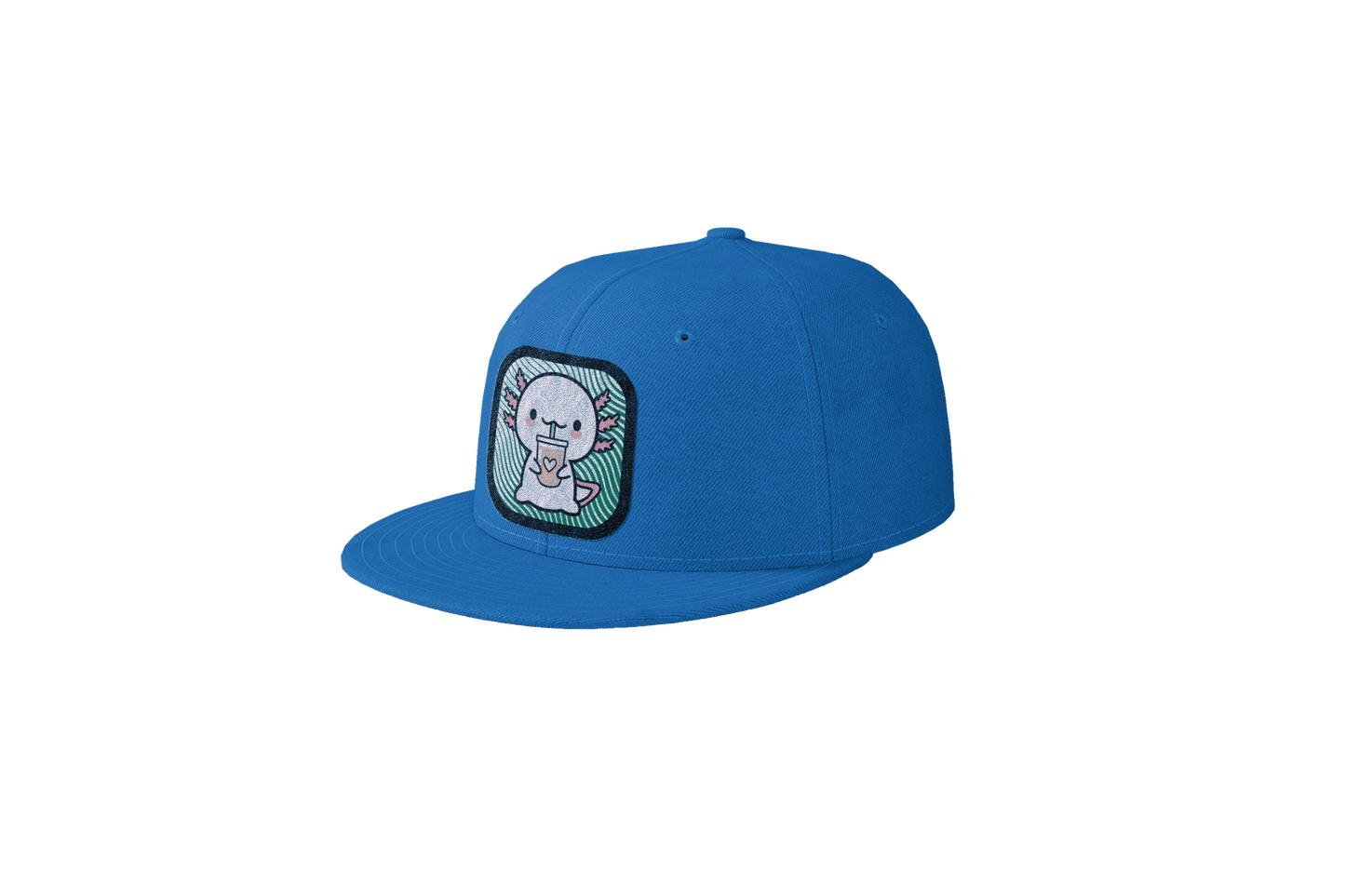 Gorra Unisex Plana Ajolote Bebiendo Xo The Monster