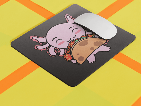 Mousepad Axolotzin Taco Ajolote