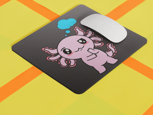 Mousepad Axolotzin Pensando Ajolote