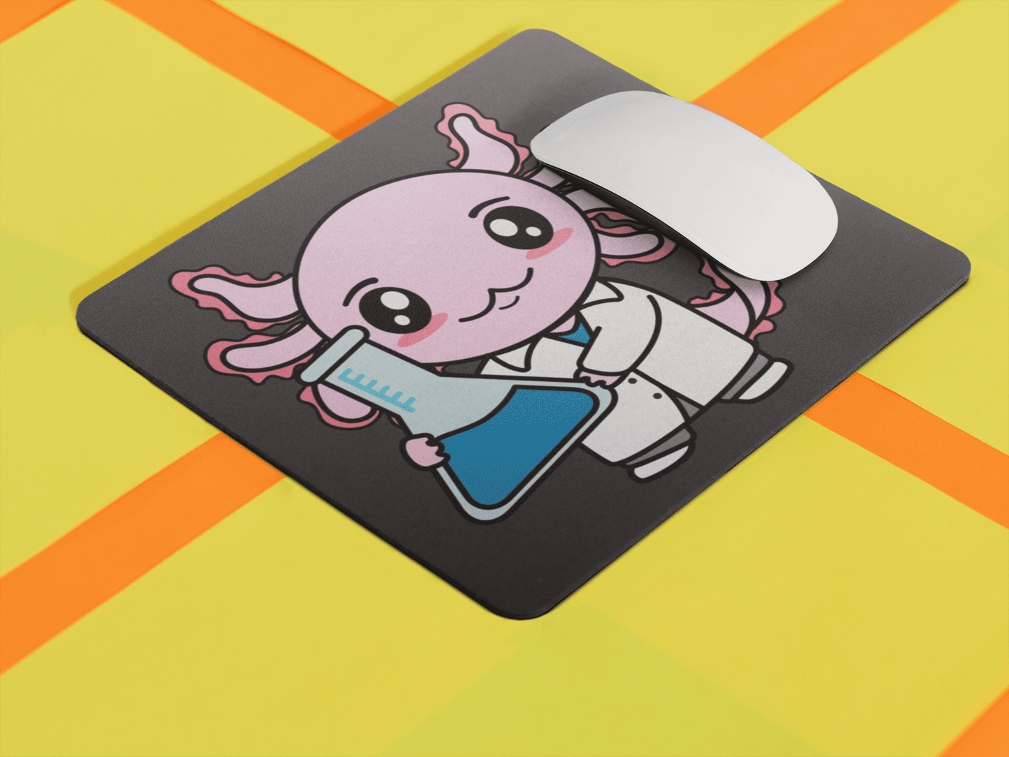 Mousepad Axolotzin Quimico Ajolote