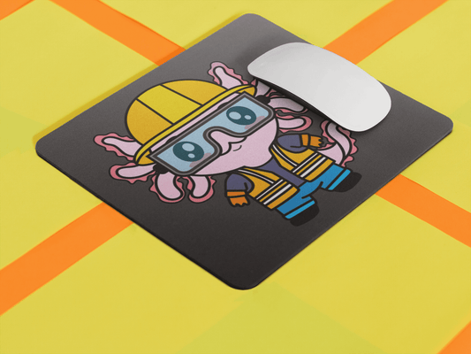 Mousepad Axolotzin Constructor Ajolote
