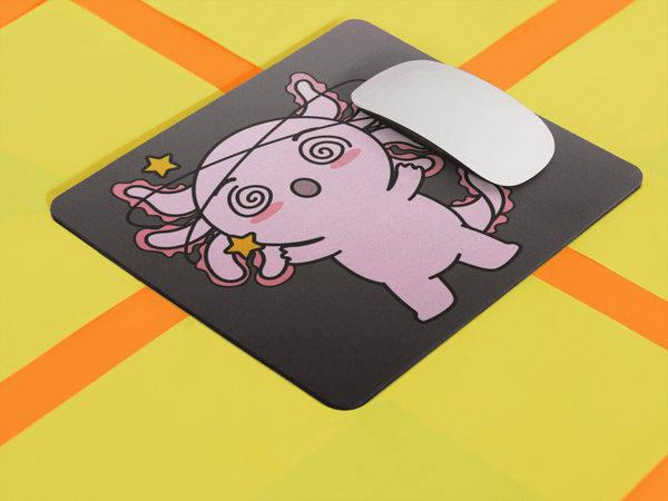 Mousepad Axolotzin Mareado Ajolote