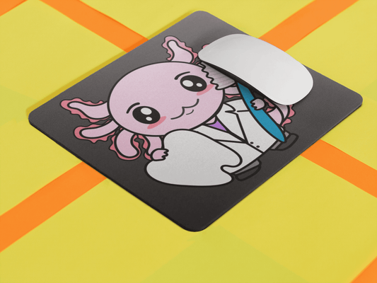 Mousepad Axolotzin Dentista Ajolote