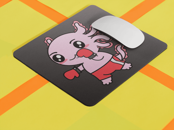 Mousepad Axolotzin Boxeador Ajolote