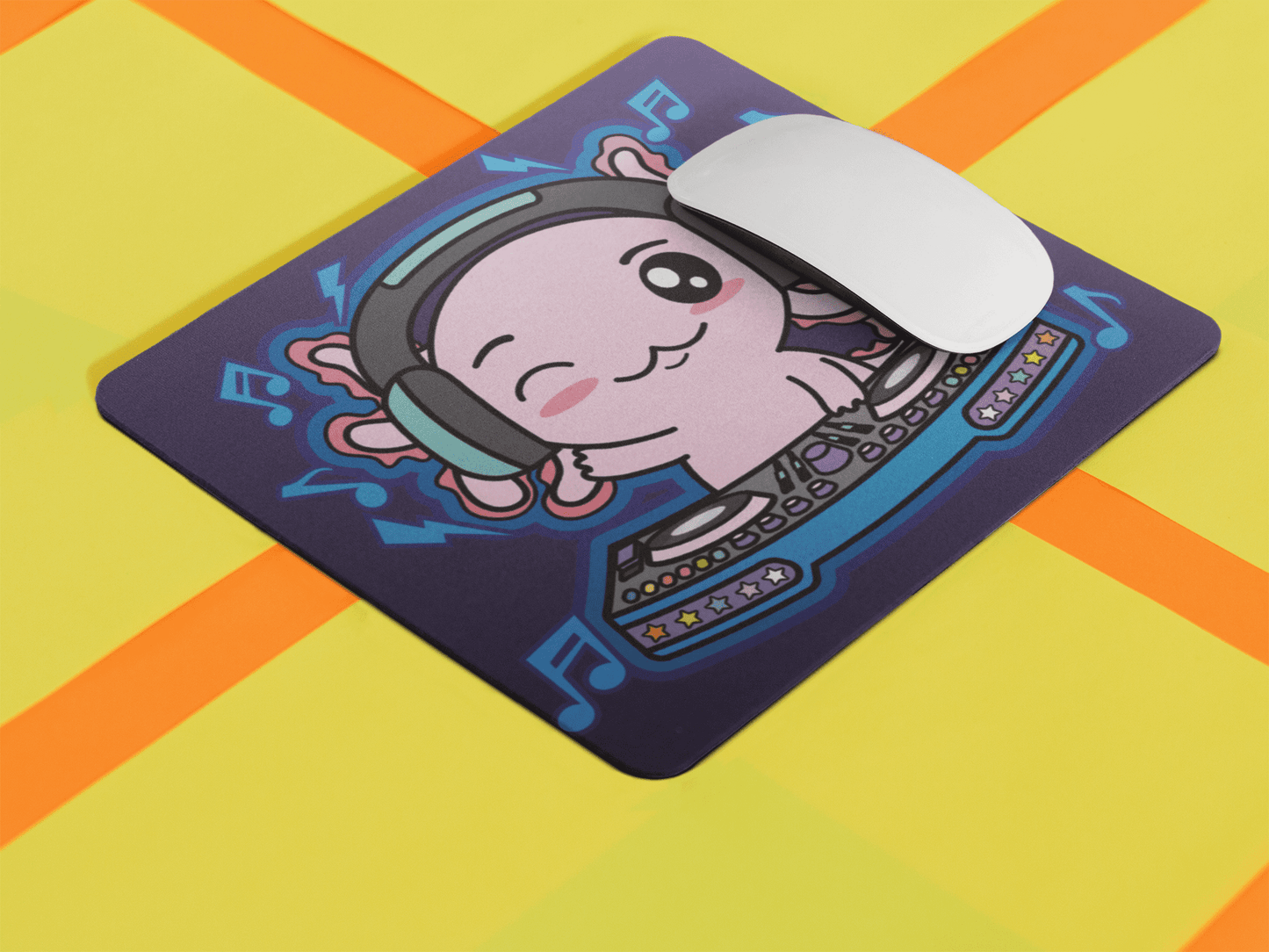 Mousepad Axolotzin Dj Ajolote Vers. 2