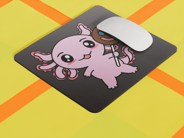 Mousepad Axolotzin Paleta Sonrisa Ajolote