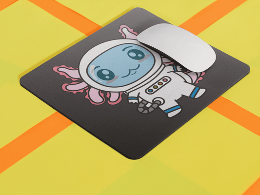 Mousepad Axolotzin Astronauta Ajolote