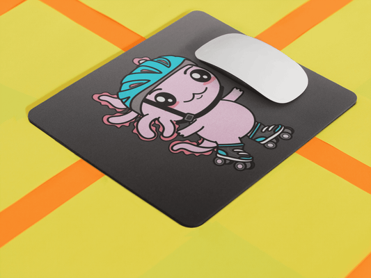 Mousepad Axolotzin Patinador Ajolote