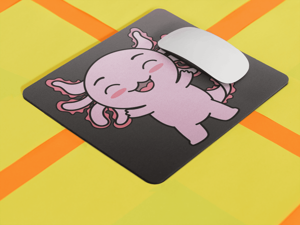 Mousepad Axolotzin Feliz Ajolote