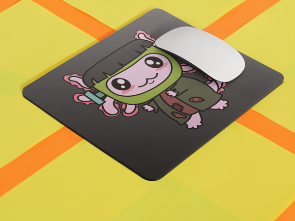 Mousepad Axolotzin Monstruo De Frankenstein Ajolote